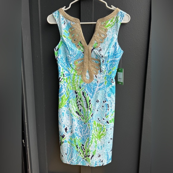 Lilly Pulitzer Janice Shift Dress in size 00 - Picture 5 of 13